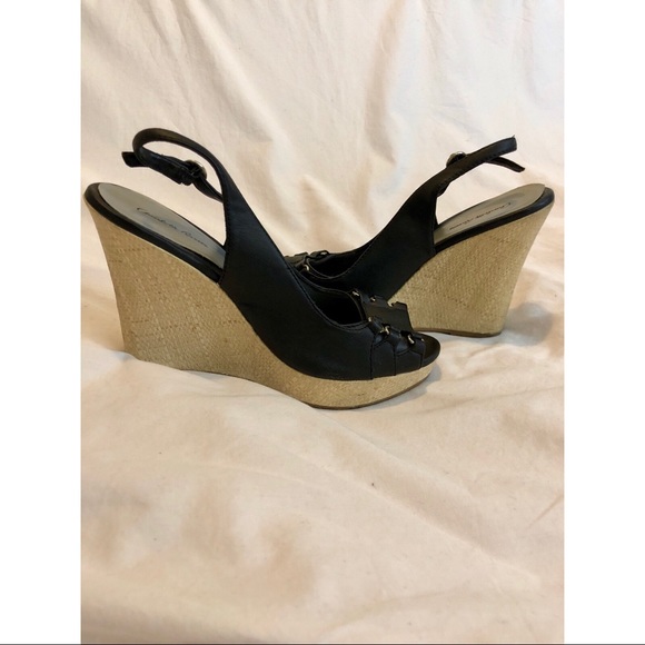 Open-Toe Slingback Wedge - Picture 4 of 4